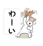 WIRE FOX TERRIER WORLD JAPANESE VERSION（個別スタンプ：15）