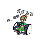 鉛筆ちゃんと使いやすい言葉達（個別スタンプ：4）