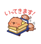 もちカピ6【あいさつ】（個別スタンプ：28）