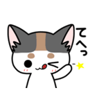 しろきじさんとみけねこさん（個別スタンプ：30）