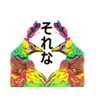 いろ鳥どりばーど（個別スタンプ：5）