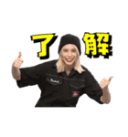 chelmico（概ねハッピーフェイス）（個別スタンプ：5）