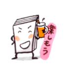 かっこつけBOOKちゃん（個別スタンプ：14）