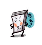 かっこつけBOOKちゃん（個別スタンプ：19）