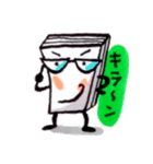 かっこつけBOOKちゃん（個別スタンプ：21）