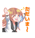 つくねの女の子達スタンプ（個別スタンプ：3）