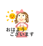 キッチンの小人おりぼんさん（個別スタンプ：2）