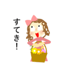 キッチンの小人おりぼんさん（個別スタンプ：10）