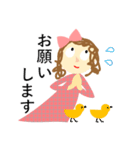 キッチンの小人おりぼんさん（個別スタンプ：11）