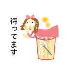 キッチンの小人おりぼんさん（個別スタンプ：17）