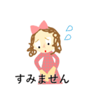 キッチンの小人おりぼんさん（個別スタンプ：22）
