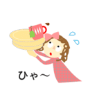 キッチンの小人おりぼんさん（個別スタンプ：37）