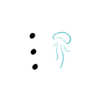 クラゲで挨拶 その2（個別スタンプ：2）