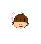 おとこのこ。。（個別スタンプ：3）