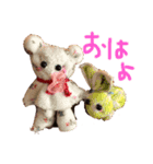 子どもの手作り作品でスタンプ（個別スタンプ：1）