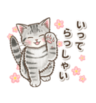 やさしい子猫のポップアップ3.5【丁寧語】（個別スタンプ：10）