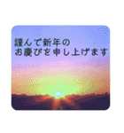 言の葉 〜花鳥風月〜季節の挨拶 敬語（個別スタンプ：3）