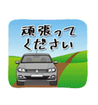 コンパクトカーでご挨拶♪（個別スタンプ：24）