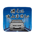 コンパクトカーでご挨拶♪（個別スタンプ：25）