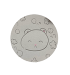 ハムスター？くま？イラストスタンプ（個別スタンプ：5）
