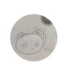 ハムスター？くま？イラストスタンプ（個別スタンプ：7）