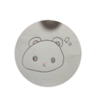 ハムスター？くま？イラストスタンプ（個別スタンプ：8）