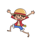 ONE PIECE ルフィたくさんスタンプ（個別スタンプ：1）