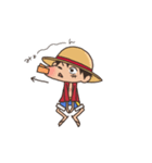 ONE PIECE ルフィたくさんスタンプ（個別スタンプ：14）