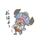 ONE PIECE チョッパーフランキー（個別スタンプ：14）