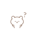 a simple bear（個別スタンプ：23）