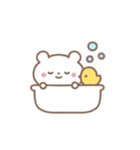 a simple bear（個別スタンプ：38）