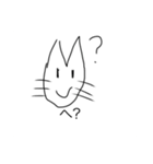 うさぎときれいな背景スタンプ（個別スタンプ：2）