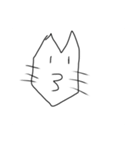 うさぎときれいな背景スタンプ（個別スタンプ：4）