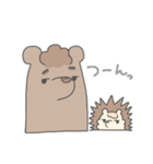 Bear ＆ Hedgehog．1（個別スタンプ：2）