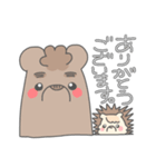 Bear ＆ Hedgehog．1（個別スタンプ：40）