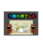 コロナマンとドラム（個別スタンプ：5）