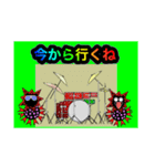 コロナマンとドラム（個別スタンプ：17）