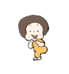 おかっぱちゃんとツンデレ猫（個別スタンプ：10）