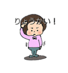 おかっぱちゃんとツンデレ猫（個別スタンプ：29）