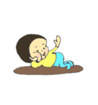 おかっぱちゃんとツンデレ猫（個別スタンプ：30）