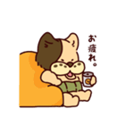 おやじ犬スタンプ（個別スタンプ：40）