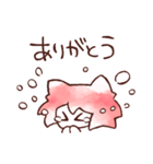 桜色kamiねこ（個別スタンプ：3）