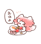 桜色kamiねこ（個別スタンプ：5）