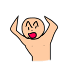 地味カワキャラクタースタンプ（個別スタンプ：8）