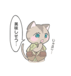 塹壕ねこンビ。（個別スタンプ：4）