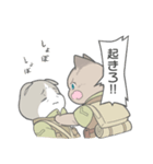 塹壕ねこンビ。（個別スタンプ：17）