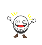 ぐるぐる タマゴくん（個別スタンプ：3）