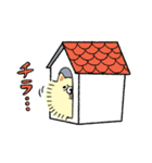 二足歩行のポメラニアン（個別スタンプ：30）