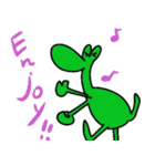 恐竜キュウリ（個別スタンプ：5）