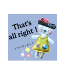ハンドメイド人形（英語版）（個別スタンプ：8）